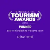 2018 Best Pembrokeshire Welcome Team with Pembrokeshire Tourism